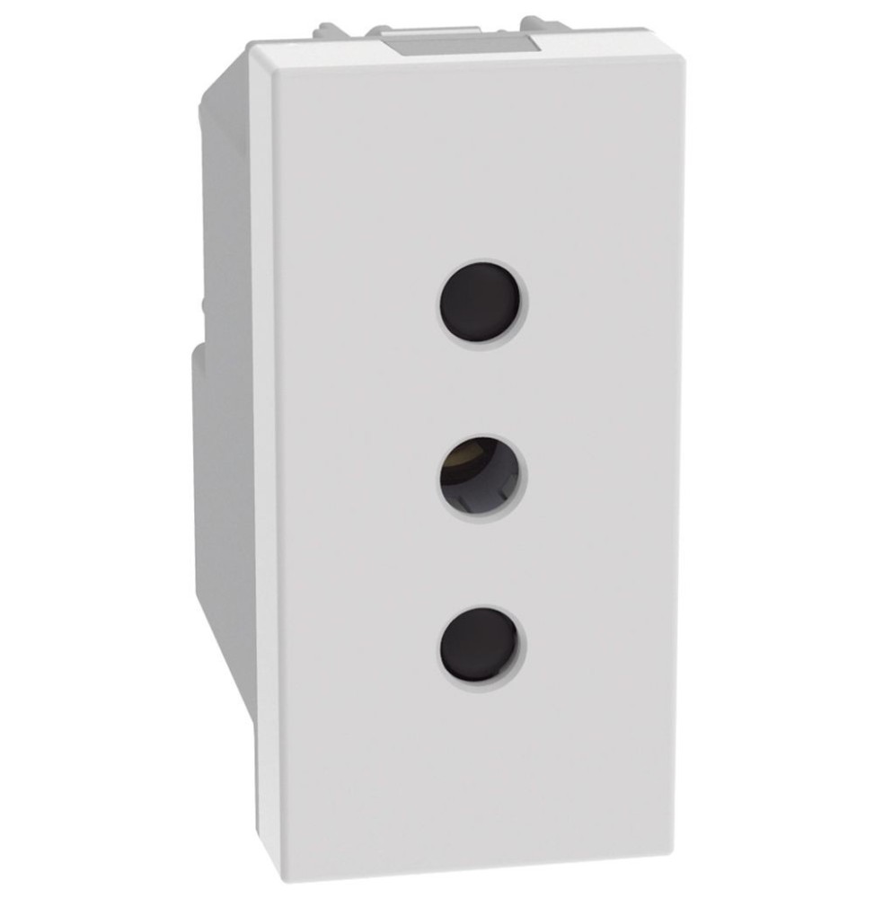 Presa MatixGo standard italiana 10A Bianco serie  JW4113