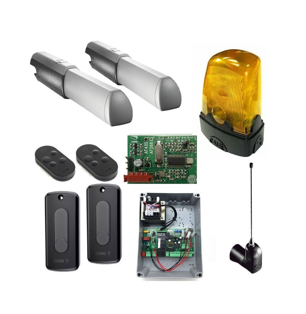 Kit per cancelli a battente Motori A3000 per ante fino a 3 metri CAME 001U7090 Kit per cancelli a battente Motori A3000 per ante fino a 3 metri CAME 001U7090