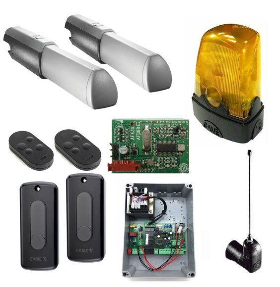 Kit per cancelli a battente Motori A3000 per ante fino a 3 metri CAME 001U7090