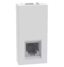 Presa telefonica Bticino MatixGo RJ11 colore Bianco  JW4258RJ11