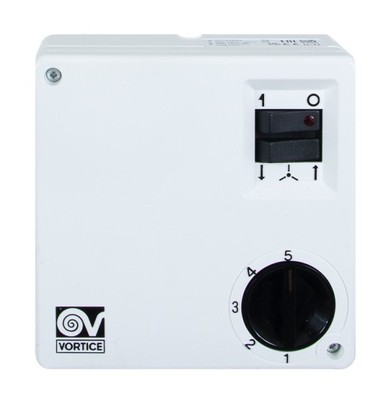 Regolatore 5 Posizioni per Ventilatori a soffitto Vortice SCRR5 0000012963
