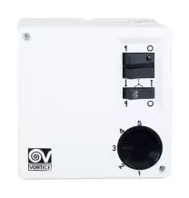 Regolatore 5 Velocità con comando luce Vortice SCRR5L 0000012964
