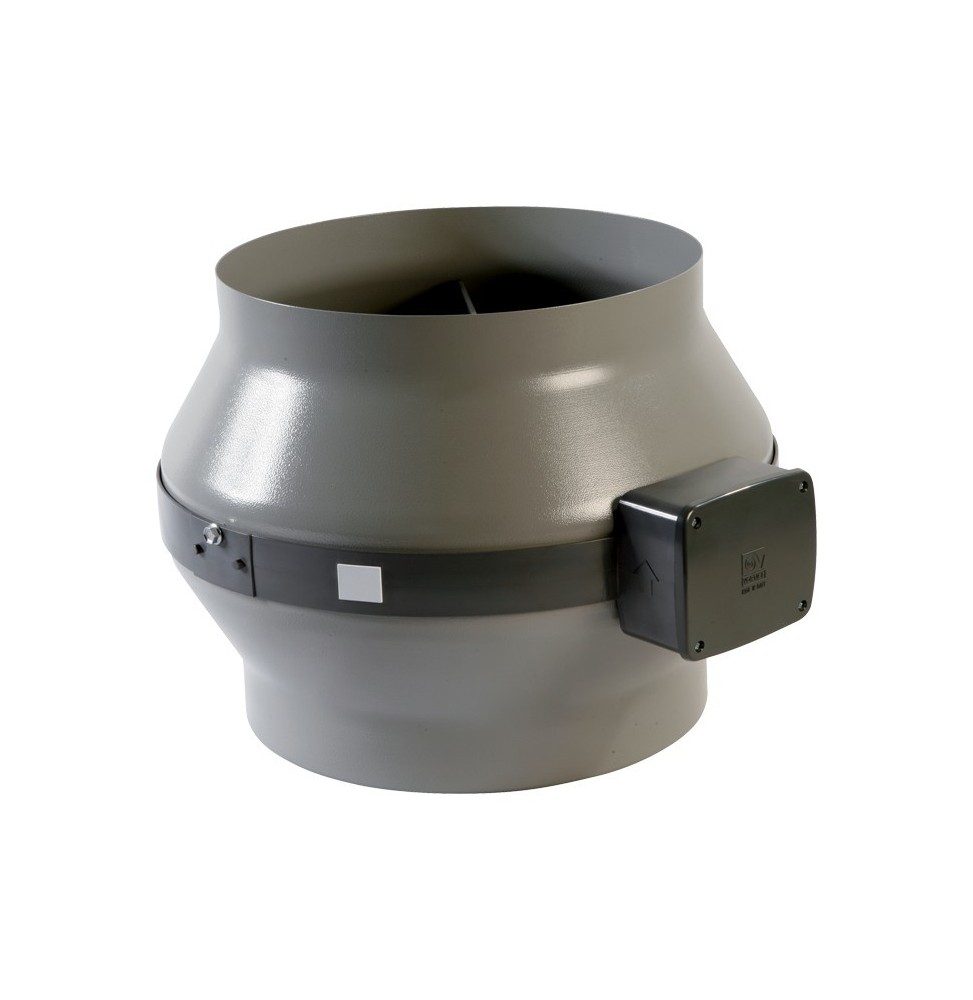 Aspiratore da condotto in acciaio diametro 150 3 Velocità Vortice CA 150 MD