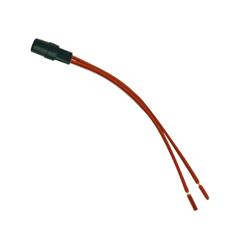 Lampada spia 230V a led rossa con terminali a filo Ave 0230LDR