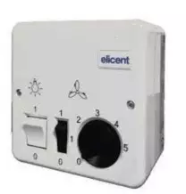 Regolatore 5 Velocita' con comando luce Elicent RVSL 2RV4095