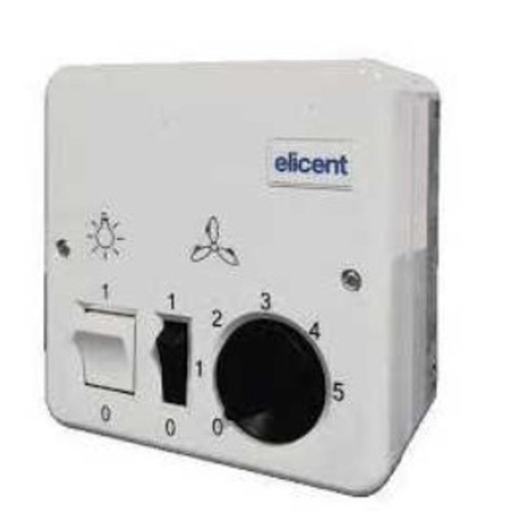 Regolatore 5 Velocita' con comando luce Elicent RVSL 2RV4095