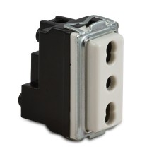 Presa Bipasso compatibile Bticino Magic Master 16042