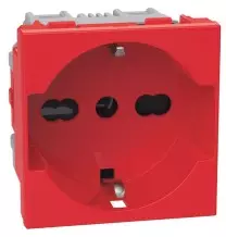 Presa Trivalente Bticino MatixGo Rossa 16A J4140A16R