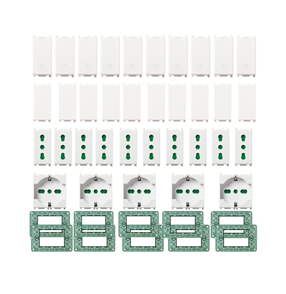 Starter Kit Vimar Plana Bianca STARTERKITPLANA