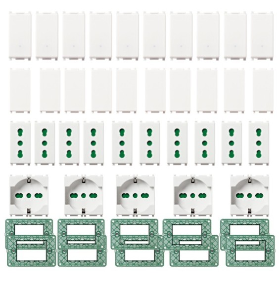 Starter Kit Vimar Plana Bianca STARTERKITPLANA