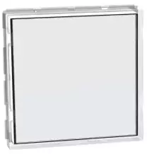 Pulsante Portanome Bticino MatixGo illuminato 2 moduli J4040