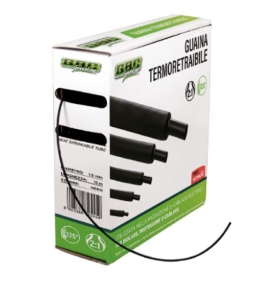 Guaina termorestringente 4,8 mm Bobina 15mt GBC 18900040