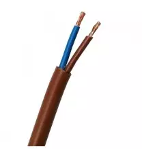 Cavo elettrico Antifiamma FS18 2x2,5 MMQ Colore marrone