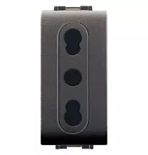 Presa Bipasso 16A Mylife compatibile Living International ECL4045