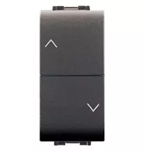 Doppio Pulsante Interbloccato Mylife compatibile Living ECL4022