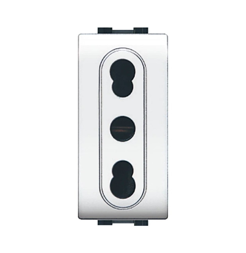 Presa Bipasso 16A Mylife compatibile LivingLight ECL4045WH