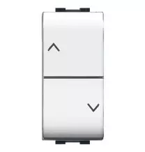 Doppio Pulsante Interbloccato Mylife compatibile LivingLight ECL4022WH