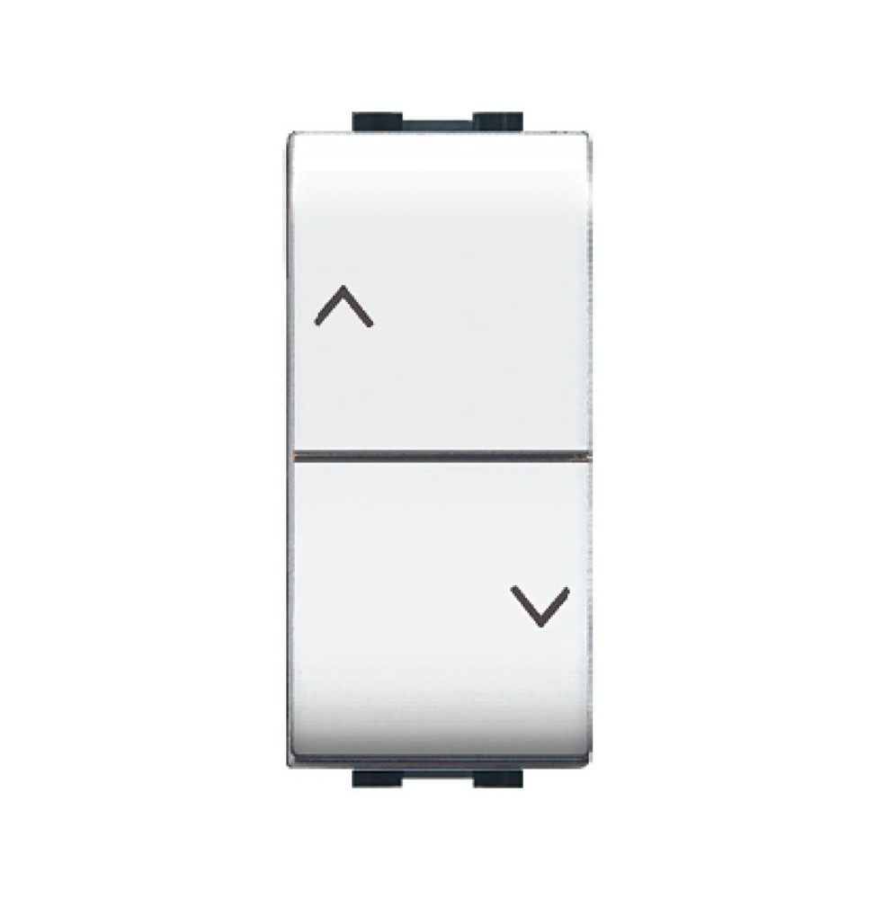 Doppio Pulsante Interbloccato Mylife compatibile LivingLight ECL4022WH