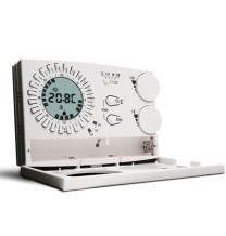 Cronotermostato a batteria digitale serie EASY Perry 1CRCR309/S