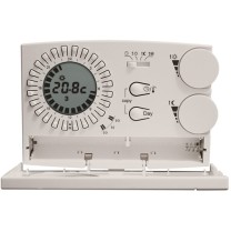 Cronotermostato a batteria digitale serie EASY Perry 1CRCR309S