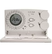 Cronotermostato a batteria digitale serie EASY Perry 1CRCR309S