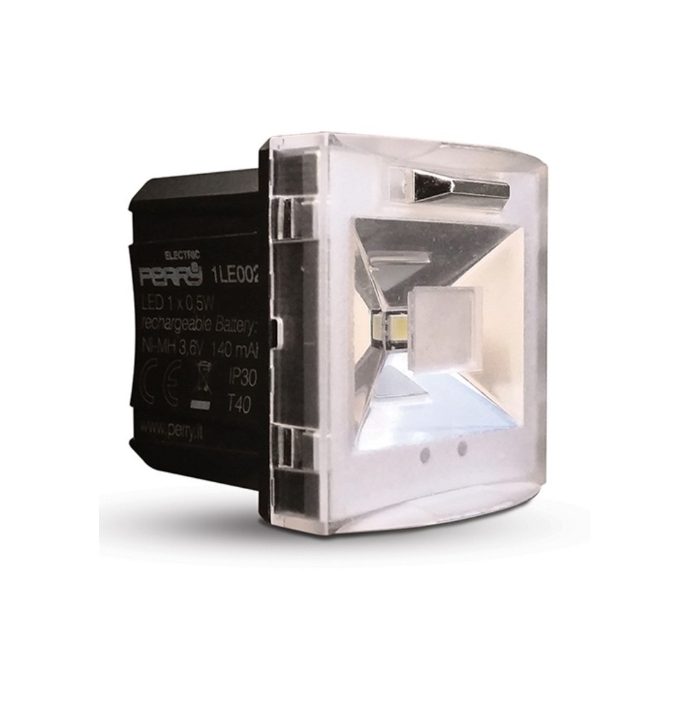 Lampada d'Emergenza Estraibile 2 Ore di Autonomia Perry 1LE002