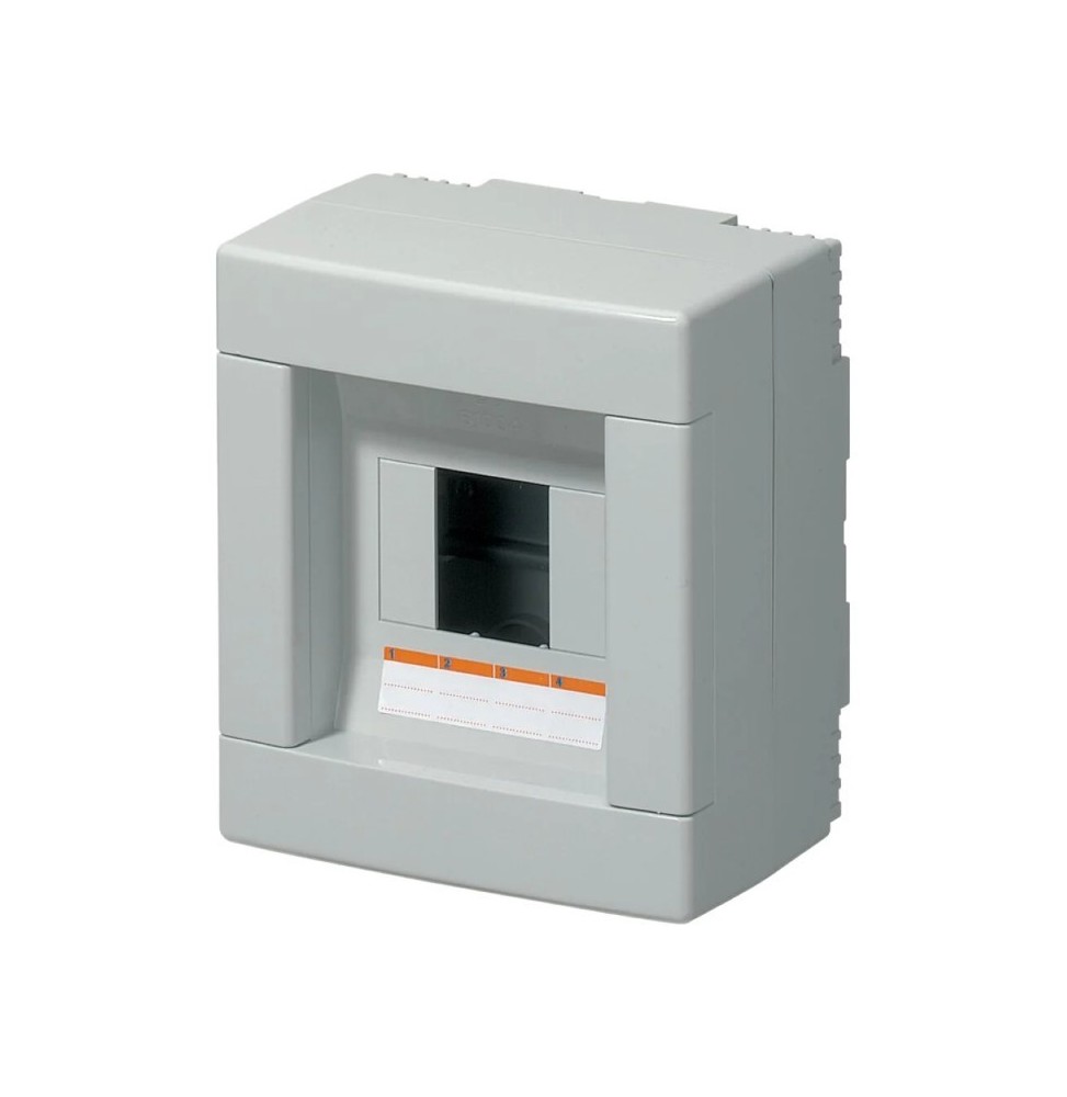 Centralino da parete 4 moduli IP40 Elettrocanali EC61004