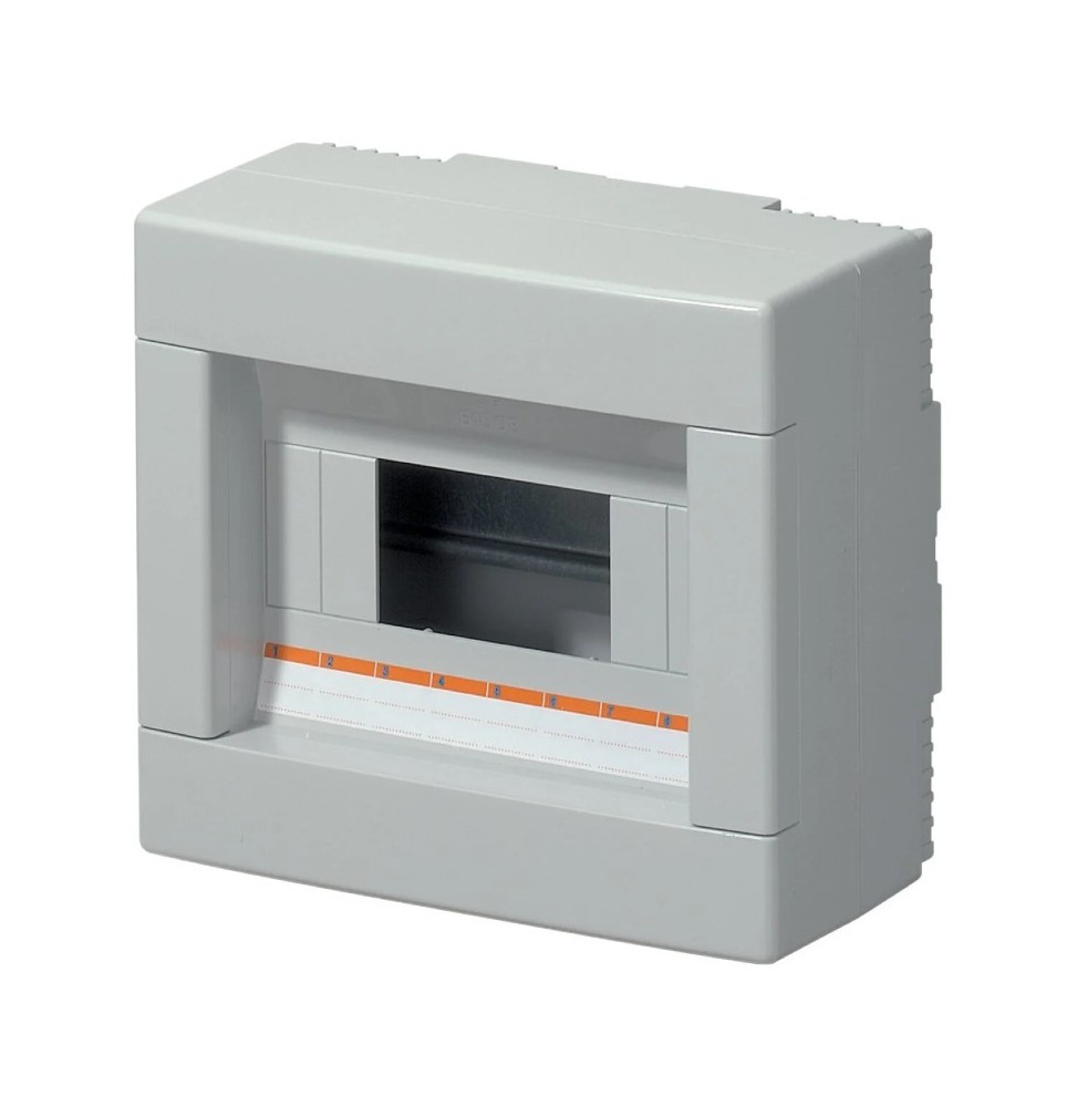 Centralino da parete 8 moduli IP40 Elettrocanali EC61008