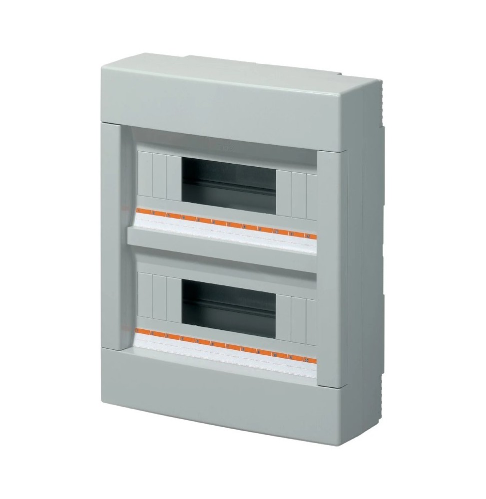 Centralino da parete 24 moduli IP40 Elettrocanali EC61024