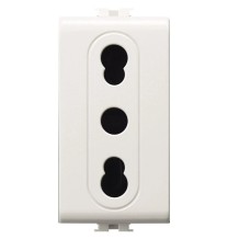 Presa Bipasso 16A Easy compatibile Matix ECSE8080