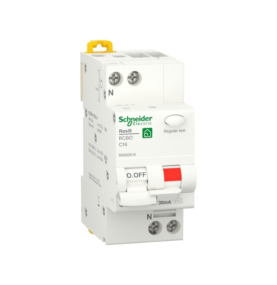 Magnetotermico Differenziale 16A 0,03 1P+N Schneider R9D60616
