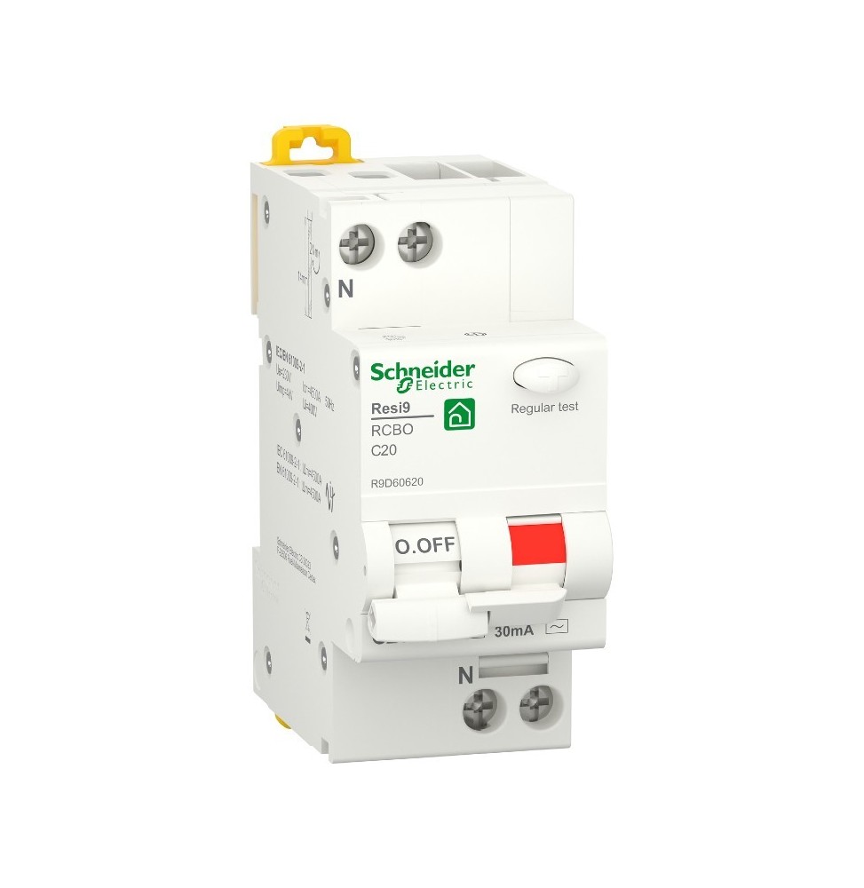Magnetotermico Differenziale 20A 0,03 1P+N Schneider R9D60620