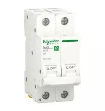 Interruttore Magnetotermico 6A 1P+N Schneider R9F37606