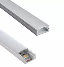 Kit Profilo Superficie in Alluminio 2mt  per strip LED Lampo PRKITSUP