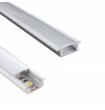 Kit Profilo Incasso in Alluminio 2mt  per strip LED Lampo PRKITINC