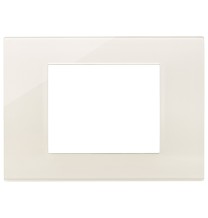 Placca 3 moduli in tecnopolimero Vimar Linea Reflex Canapa 30653.41