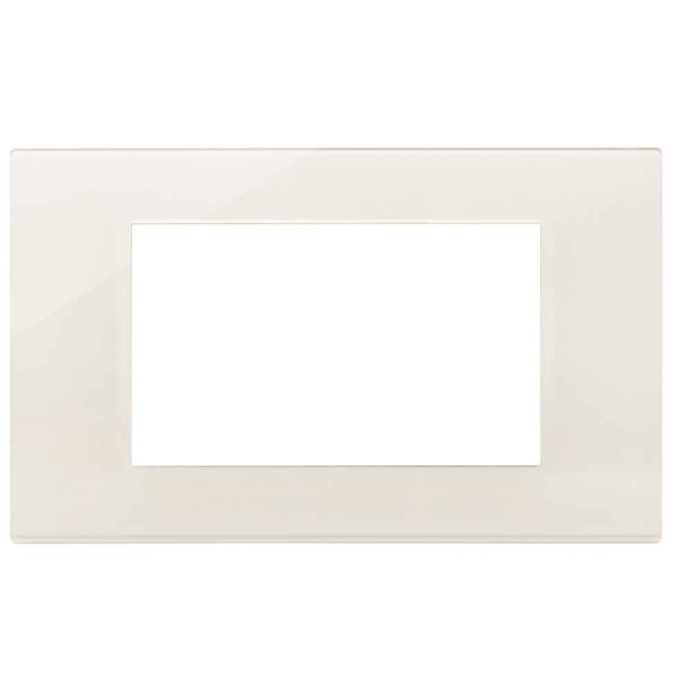 Placca 4 moduli in tecnopolimero Vimar Linea Reflex Canapa 30654.41