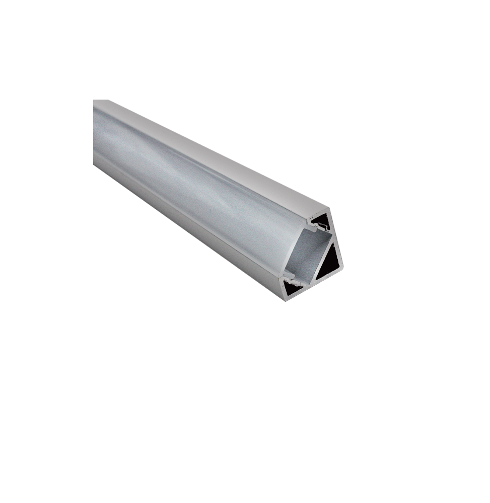 Kit Profilo Angolare in Alluminio 2mt  per strip LED Lampo PRKITANG