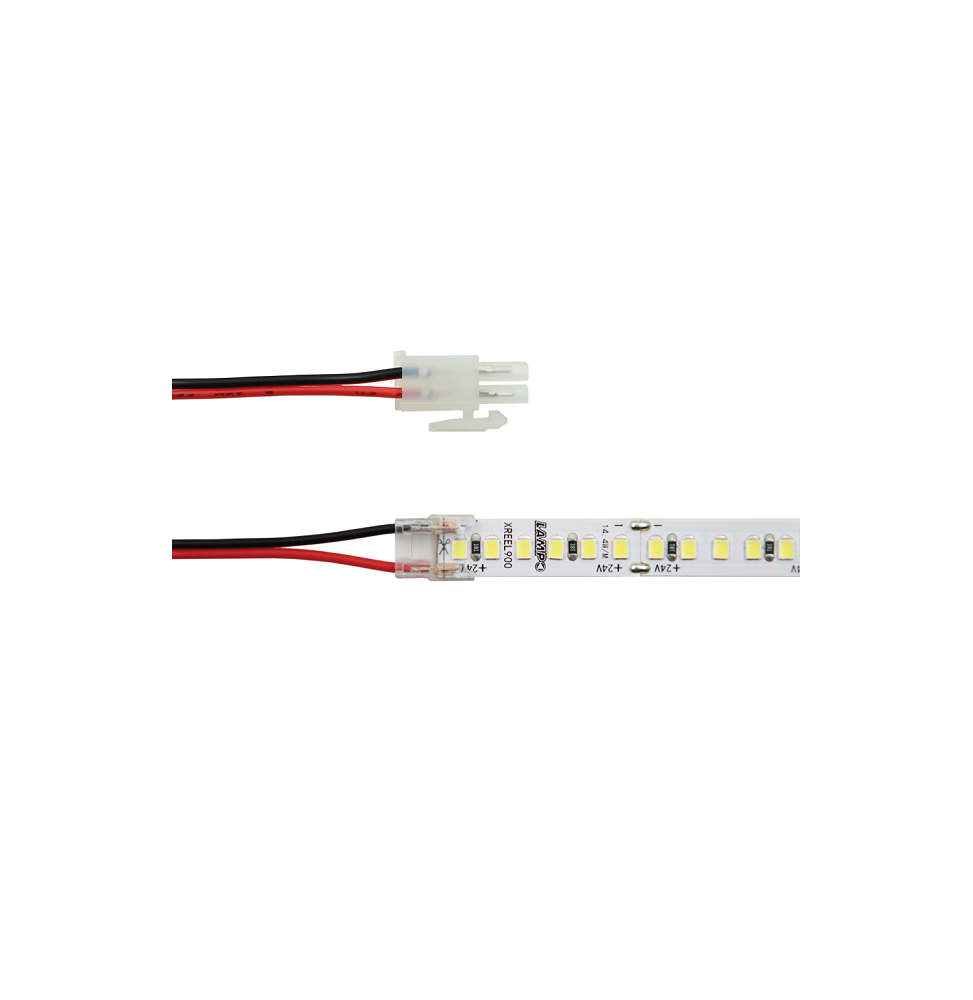 Connettori rapidi a pressione per Strip LED modello REEL900 Lampo CONN900AMP100