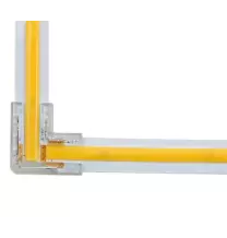 Connettore rapido Angolare a pressione per Strip LED modello REELCOB Lampo CONNCOBFFANG