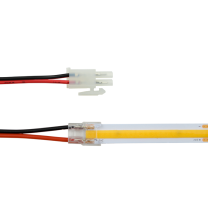 Connettore rapido a pressione per Strip LED modello REELCOB Lampo CONNCOBAMP100