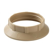 Fermatazza Oro in termoplastica per portalampada E27 Lampo S521OR