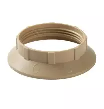 Fermatazza Oro in termoplastica per portalampada E27 Lampo S521OR