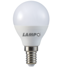 Lampada LED Sfera E14 7W 3000K Luce Calda Lampo SF458WE14BC
