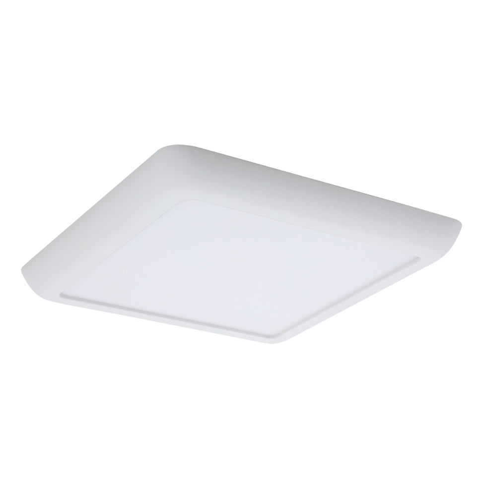 Faretto Quadrato 18W Tricolor da Semincasso o Superficie 230V Lampo TEK18WSQMC