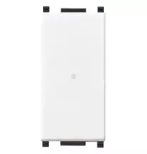 Pulsante Assiale illuminabile con tasto intercambiabile Vimar Plana 14108