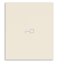 Tasto intercambiabile 2 moduli comandi assiali simbolo chiave canapa Vimar 31000A.2PC