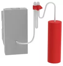 Pulsante a tirante MatixGo unipolare 10A Grigio JG4033