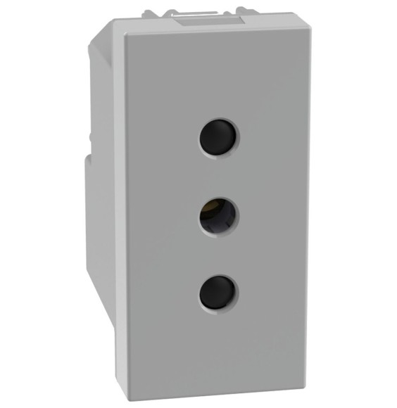 Presa MatixGo standard italiana 10A Grigia  JG4113