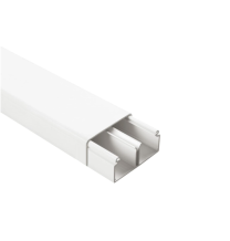 Canalina due scomparti 30x10 2 Metri Elettrocanali ECMC3010B